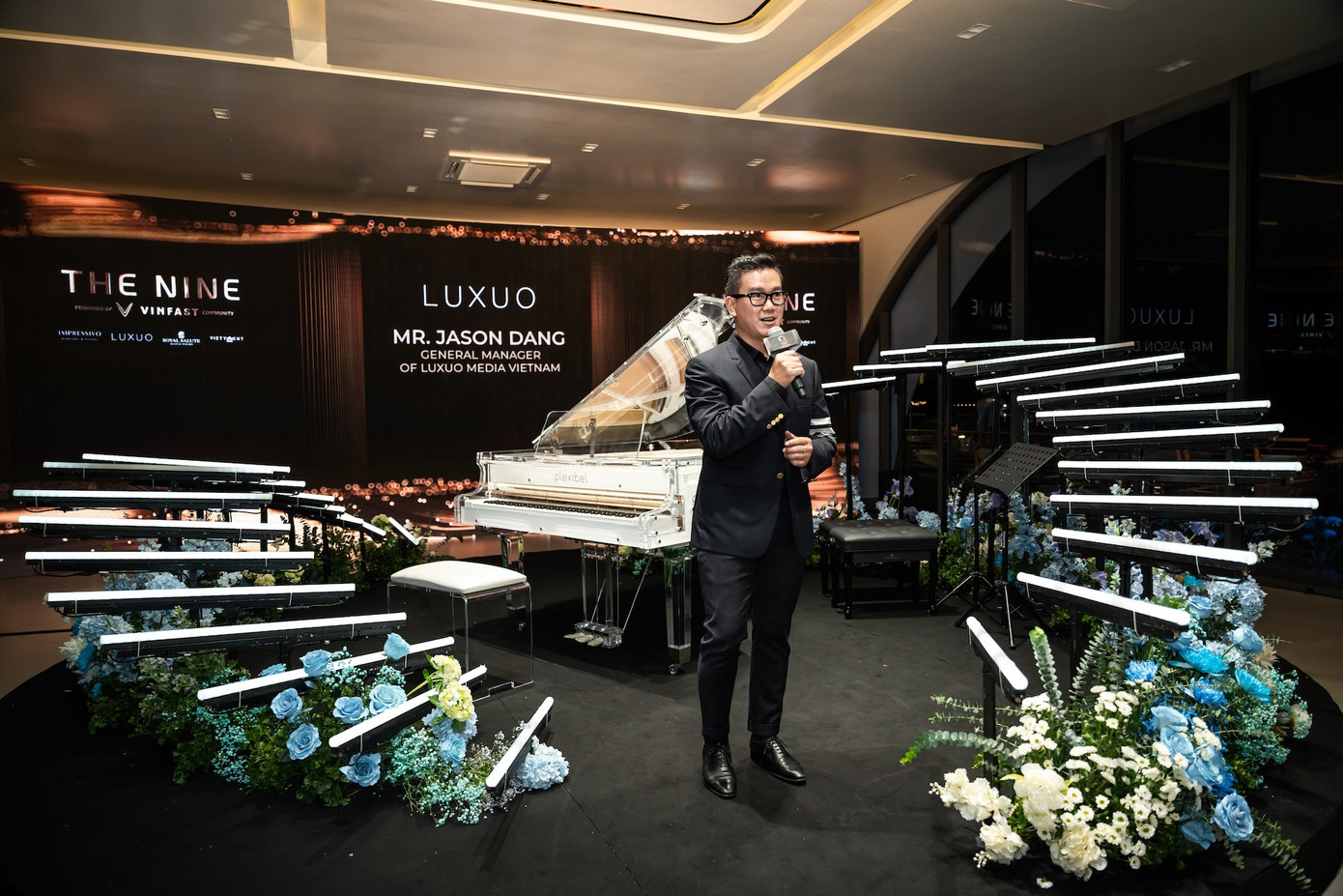 Ông Jason Đặng, đại diện Luxuo Media cho biết mục đích của cộng đồng The Nine còn là truyền cảm hứng, chung tay vì môi trường.