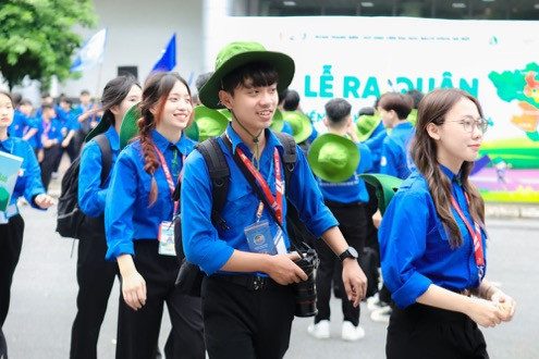 Sinh viên lên đường thực hiện chiến dịch Mùa hè Xanh với sức trẻ và lòng nhiệt thành vì cộng đồng