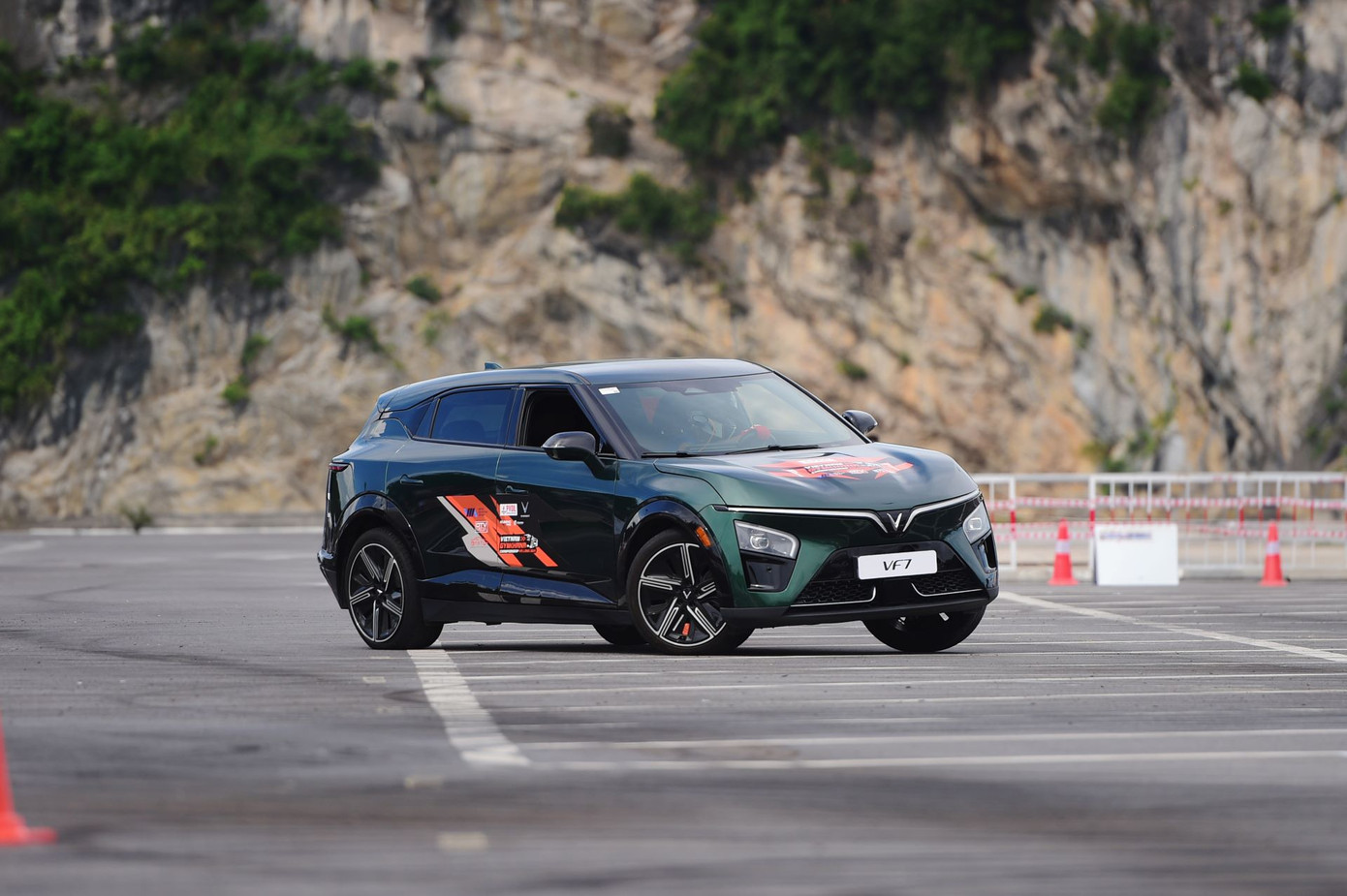 VF 7 được các vận động viên chấm điểm cao.