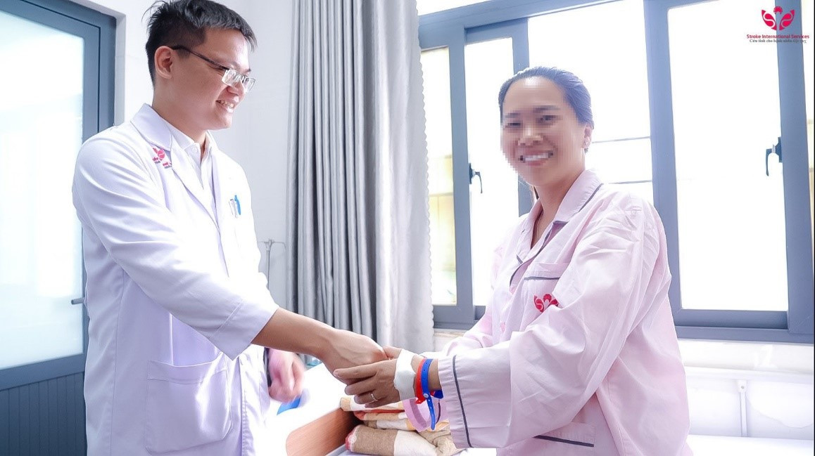 Bệnh nhân đã thoát khỏi nguy cơ vỡ túi phình sau khi được can thiệp tại Bệnh viện Đa khoa Quốc tế S.I.S