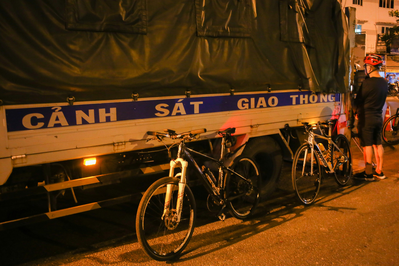 Phương tiện xe đạp bị tạm giữ chờ ra quyết định xử phạt