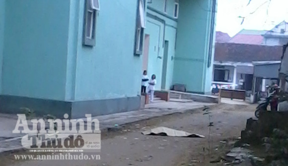 Hiện trường nơi phát hiện thi thể của chị T. Hiện trường nơi phát hiện thi thể của chị T