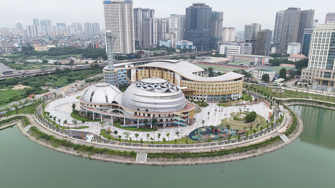 Cung Thiếu nhi Hà Nội hứa hẹn là điểm đến lý tưởng không chỉ cho thiếu nhi Thủ đô mà còn cả khách tham quan. Ảnh: Hoàng Mạnh Thắng