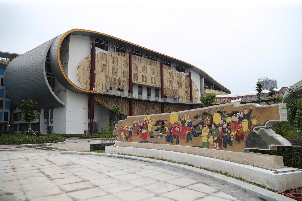 Bên trong Cung Thiếu nhi Hà Nội. Ảnh: Hoàng Mạnh Thắng