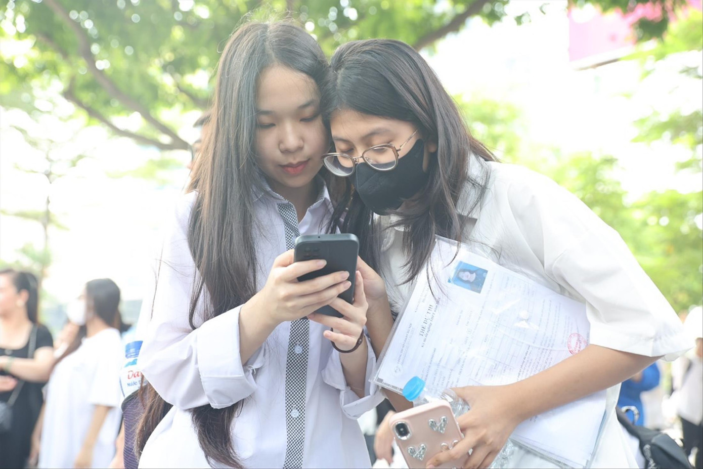 Kết thúc kì thi tốt nghiệp THPT, thí sinh chuẩn bị tâm thế xét tuyển ĐH năm 2024. Ảnh: Trọng Tài Kết thúc kì thi tốt nghiệp THPT, thí sinh chuẩn bị tâm thế xét tuyển ĐH năm 2024. Ảnh: Trọng Tài