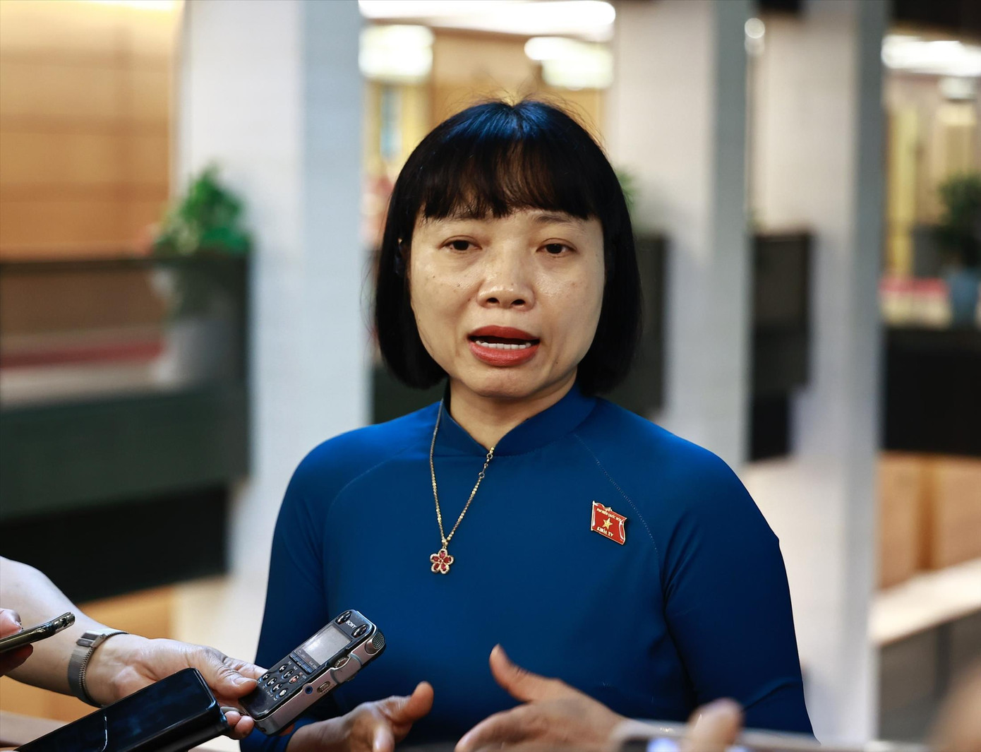 Đại biểu Quốc hội Nguyễn Thị Nguyệt Nga. Ảnh: Như Ý Đại biểu Quốc hội Nguyễn Thị Nguyệt Nga. Ảnh: Như Ý