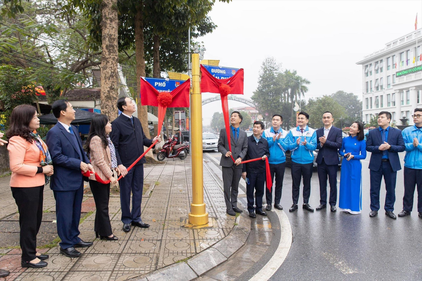 Lễ ra mắt công trình thanh niên “số hóa tuyến đường” trên địa bàn TP Việt Trì