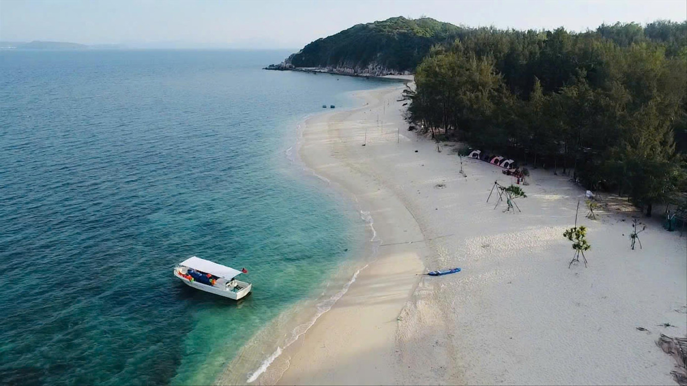 Dự án khu du lịch nghỉ dưỡng cao cấp Cù Lao Mái Nhà. Ảnh: LỮ HỒ Dự án khu du lịch nghỉ dưỡng cao cấp Cù Lao Mái Nhà. Ảnh: LỮ HỒ