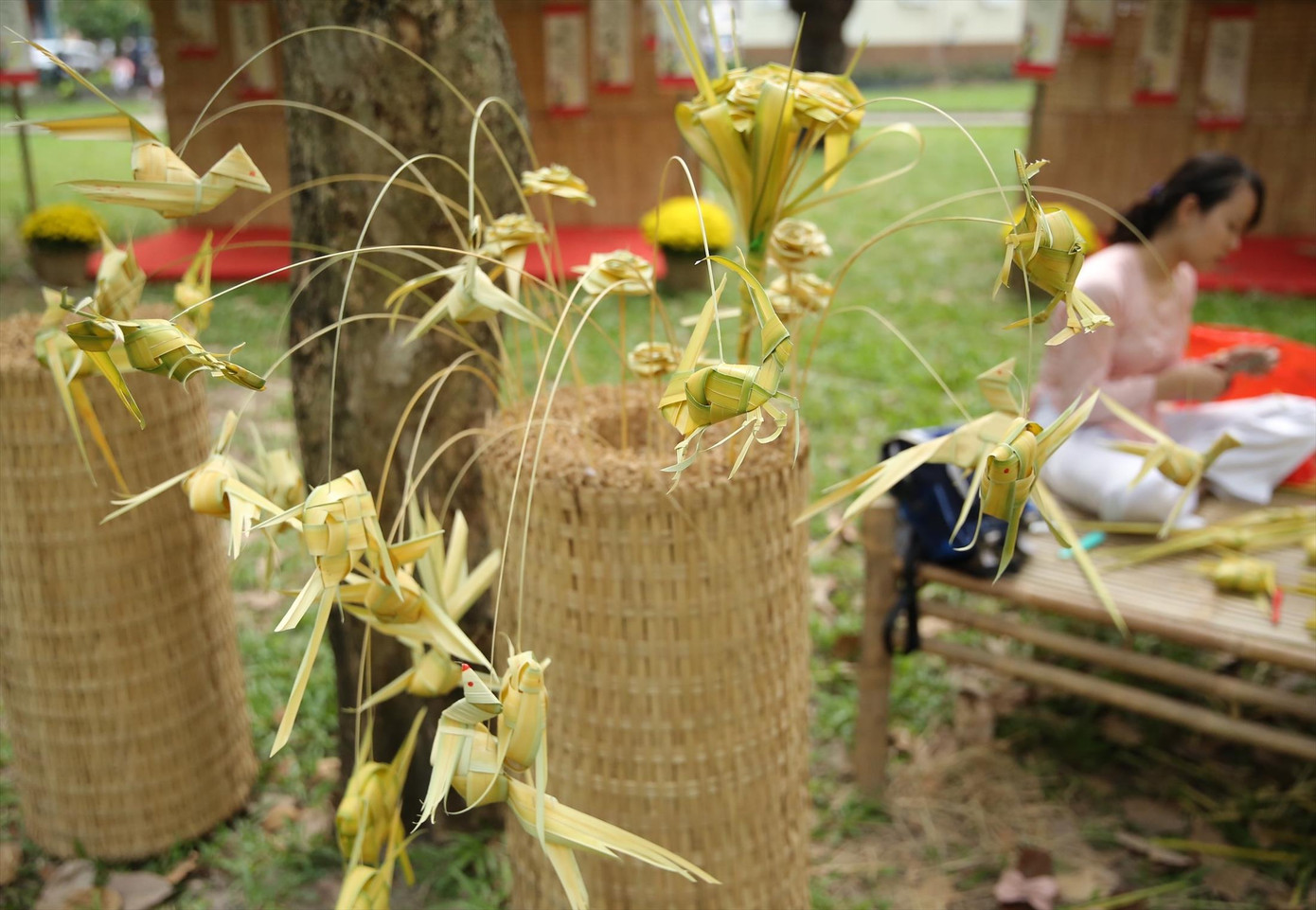 Không khí truyền thống tại Lễ hội Tết Việt TPHCM 2019. Không khí truyền thống tại Lễ hội Tết Việt TPHCM 2019.