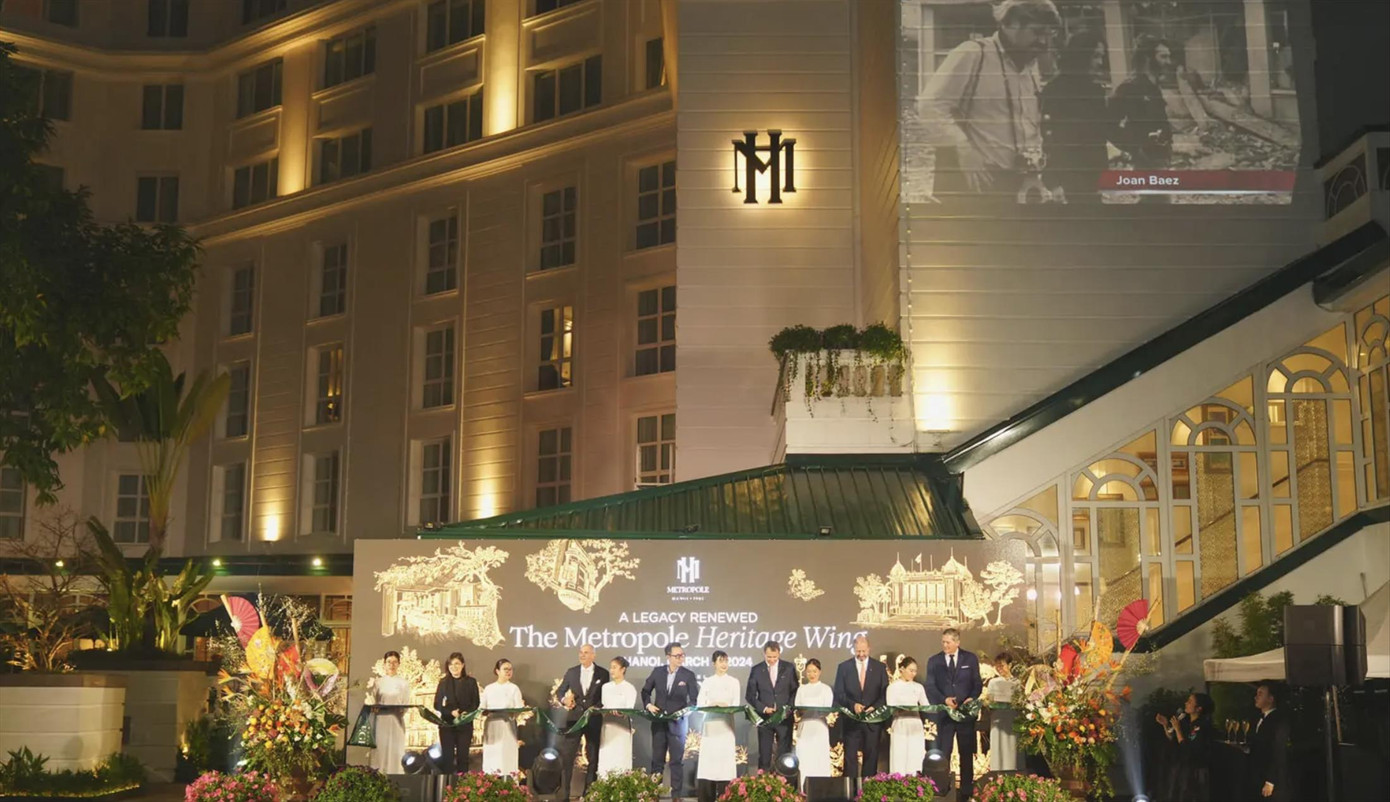 Khách sạn 5 sao Metropole Hà Nội tung ra nhiều ưu đãi dịp này. Ảnh: KS Metropole