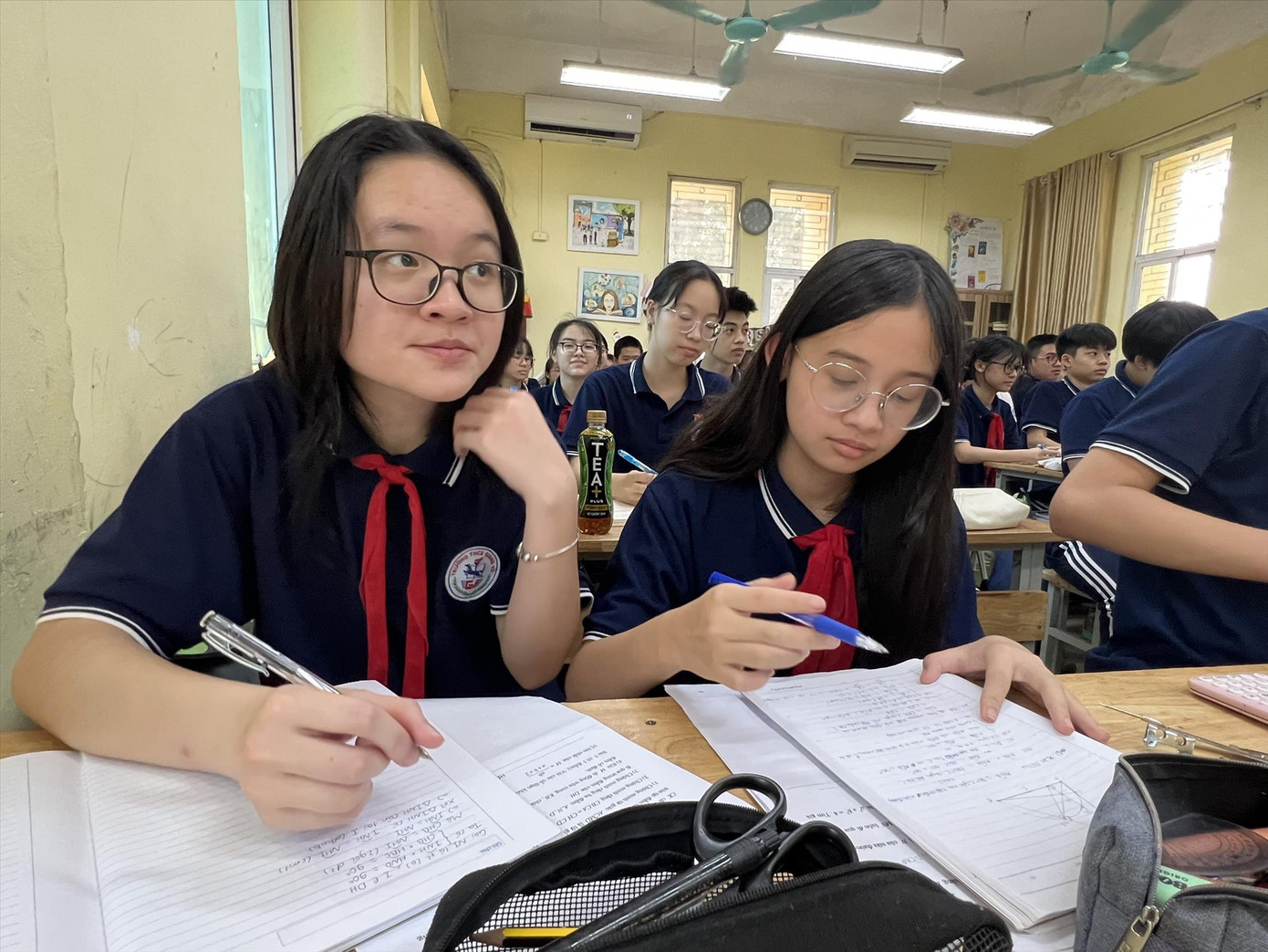 Sau khi có chỉ tiêu tuyển sinh, các trường THCS bước vào giai đoạn tư vấn chọn trường THPT cho học sinh