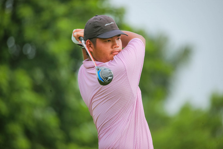 Nguyễn Đức Sơn, đương kim vô địch Tiền Phong Golf Championship 2023. Ảnh: Hồng Vĩnh Nguyễn Đức Sơn, đương kim vô địch Tiền Phong Golf Championship 2023. Ảnh: Hồng Vĩnh