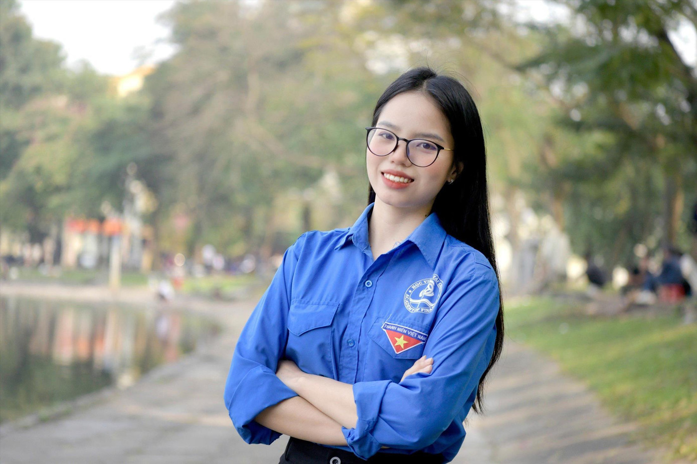 Nguyễn Thị Tâm Phương - Phó Chủ tịch Hội Sinh viên Học viện Tài chính