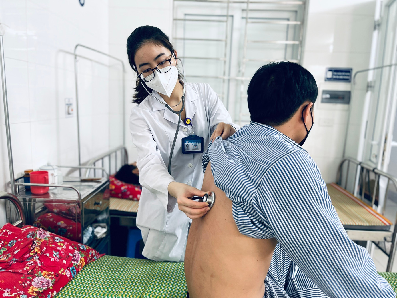 Bệnh nhân điều trị tại bệnh viện Đặng Văn Ngữ