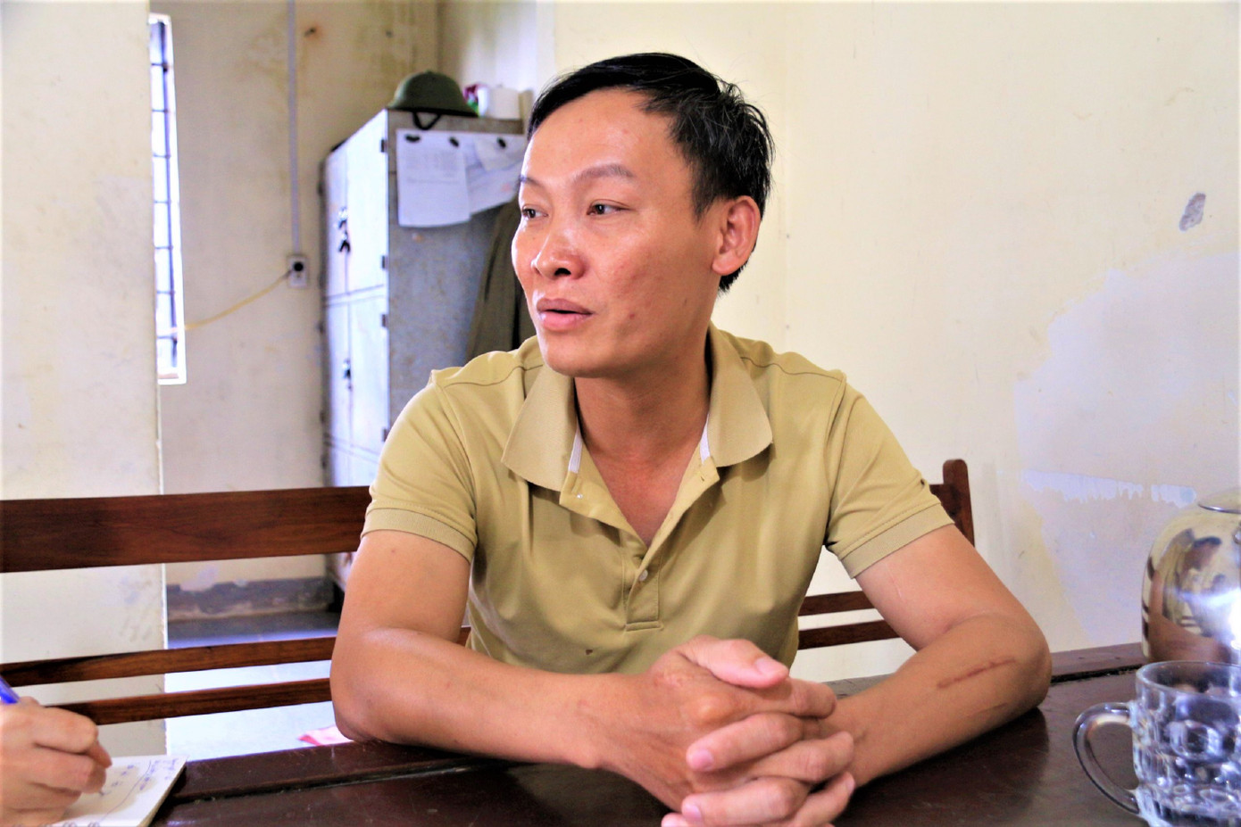 Anh Hồ Sỹ Hà kể về “người cha” vừa nằm xuống. Anh Hồ Sỹ Hà kể về “người cha” vừa nằm xuống.