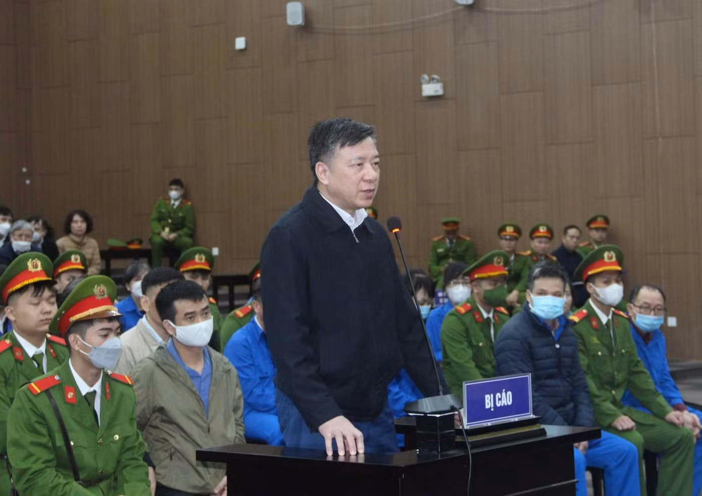 Bị cáo Phạm Xuân Thăng.