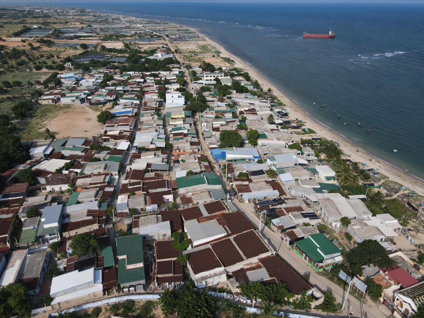 Khu vực được quy hoạch Nhà máy Điện hạt nhân Ninh Thuận 1 (xã Phước Dinh, huyện Thuận Nam, tỉnh Ninh Thuận)ảnh: công hoan