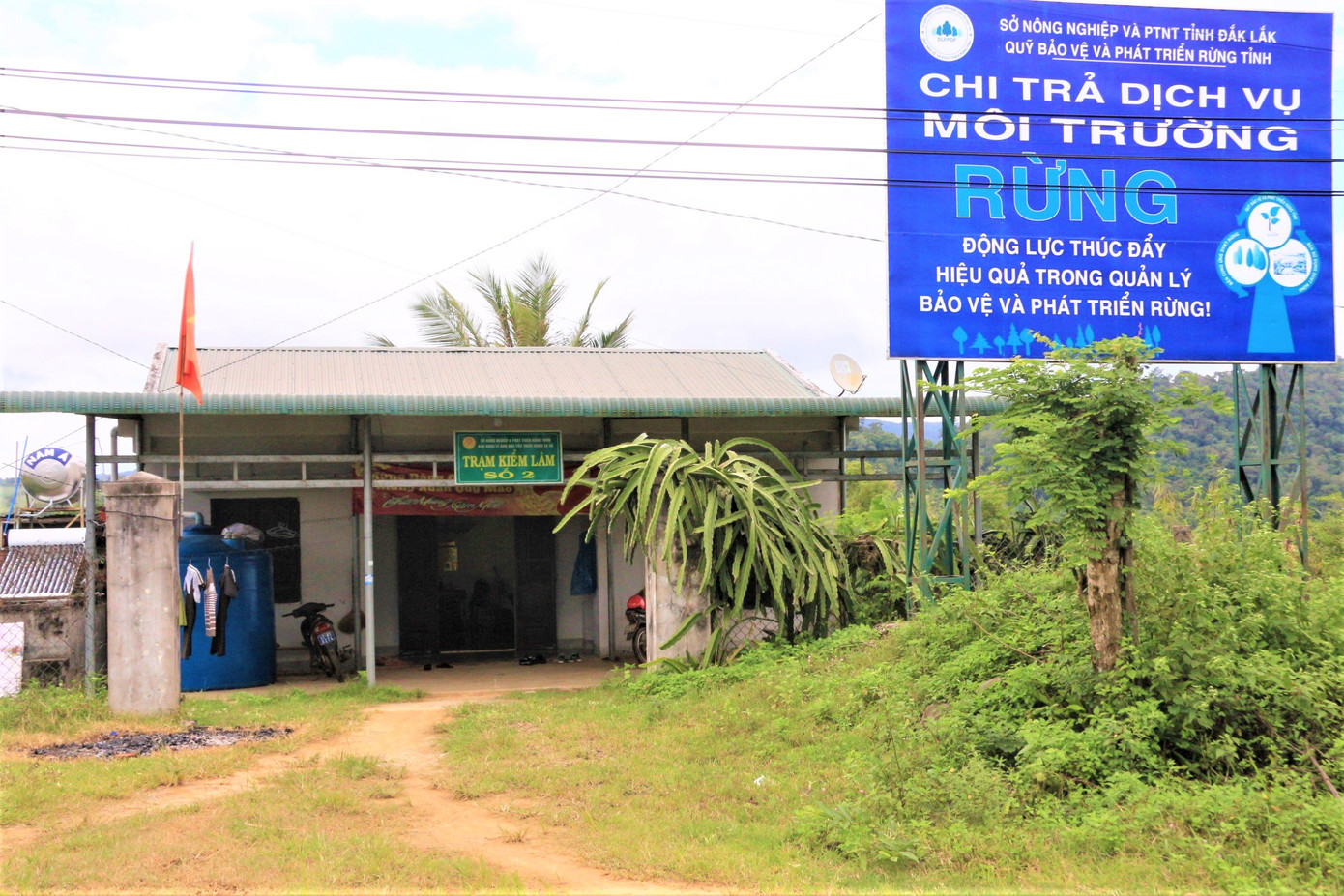 Trạm Kiểm lâm số 2 - nơi anh Nguyễn Kim Anh công tác trước khi tử vong. Trạm Kiểm lâm số 2 - nơi anh Nguyễn Kim Anh công tác trước khi tử vong.