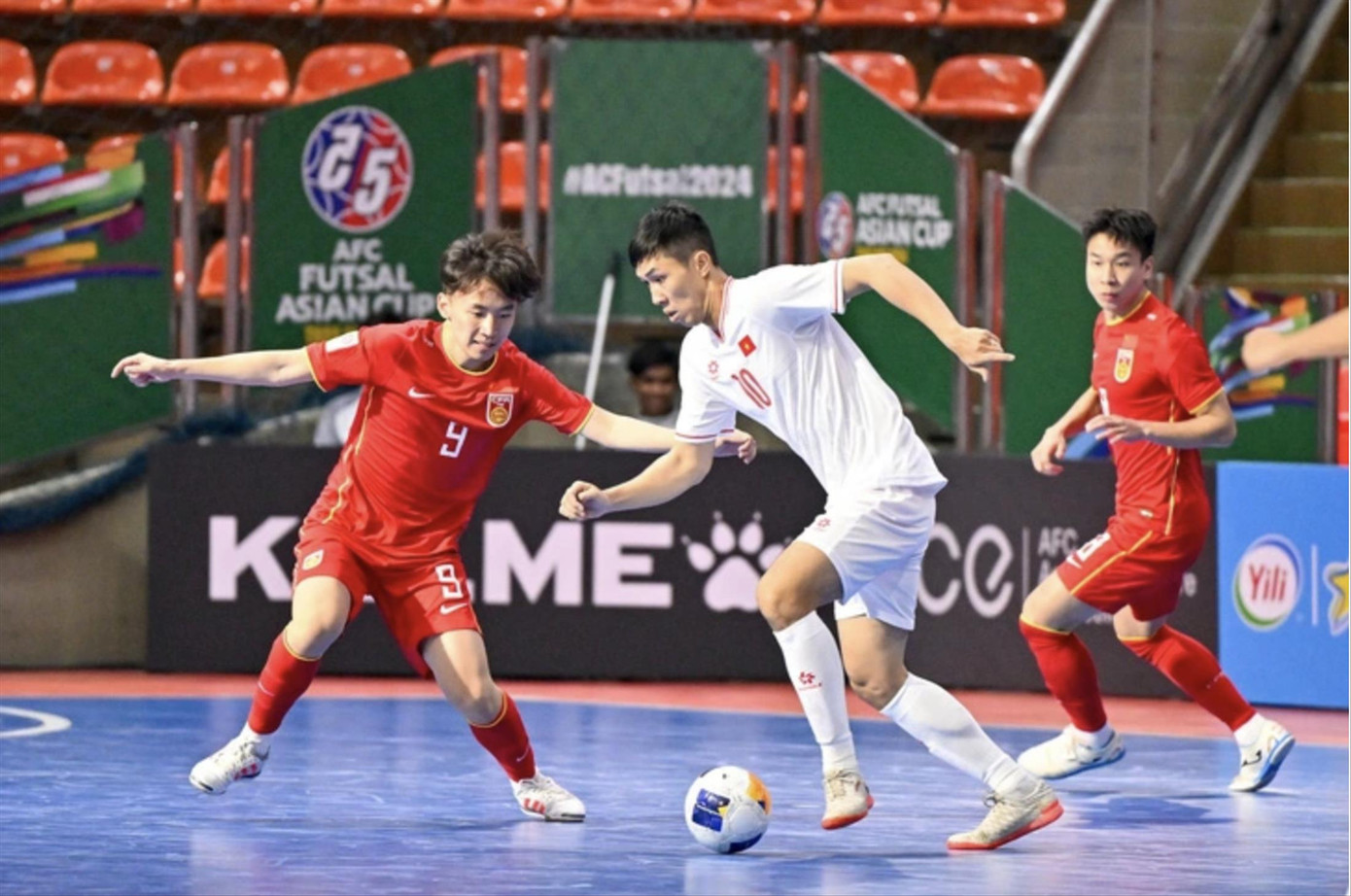 Đội tuyển futsal Việt Nam đứng trước cơ hội lần 3 giành vé dự World Cup. ảnh: Anh Tú