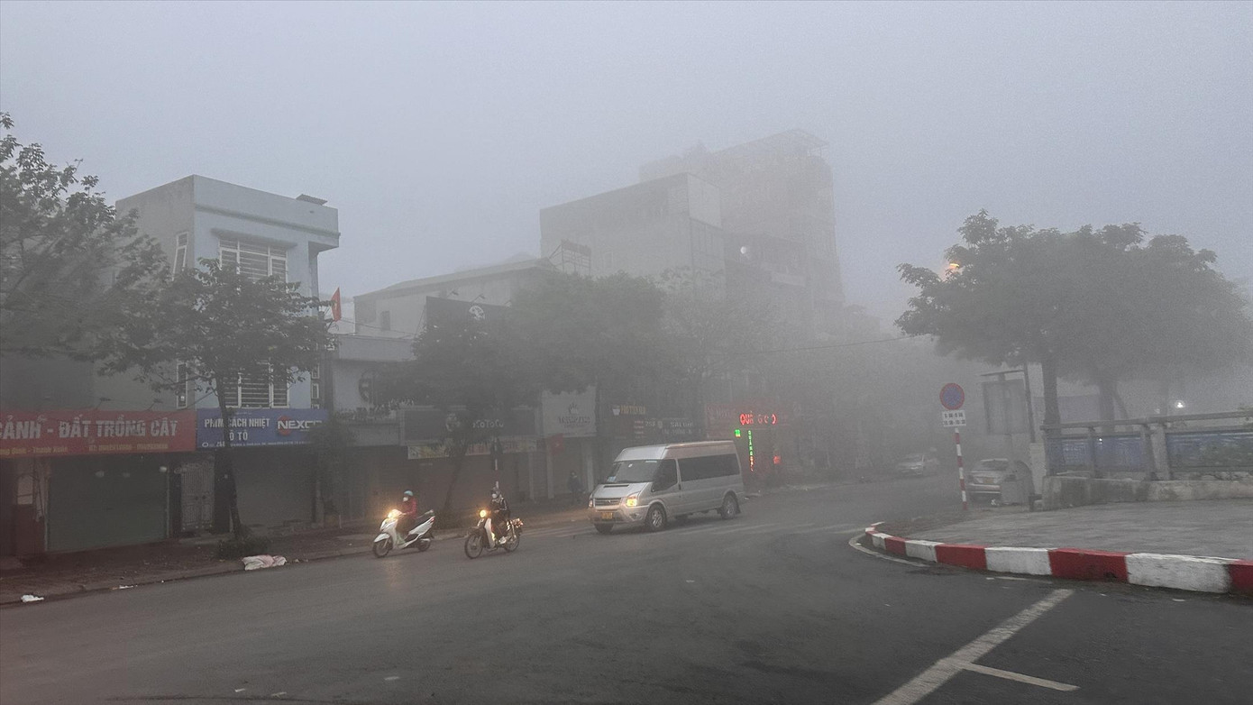 Ngày 2/2 vừa qua, Hà Nội là thành phố ô nhiễm không khí nhất thế giới, theo xếp hạng của Air Visual. Ảnh: Như Ý