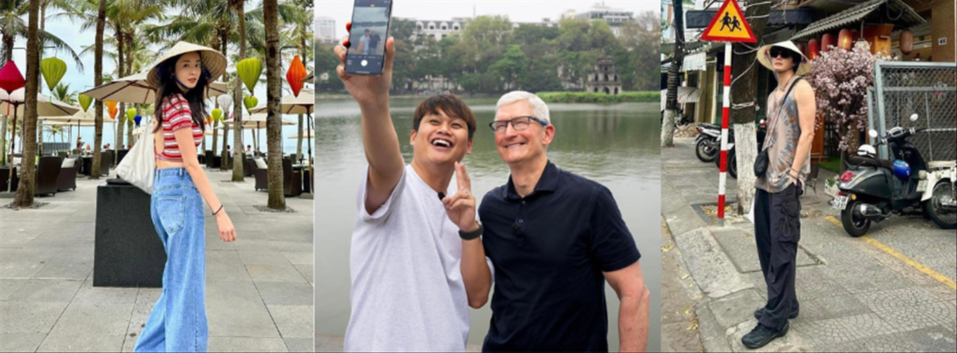 CEO Tim Cook và nhiều sao Hàn ấn tượng với ẩm thực, cảnh quan ở Việt Nam