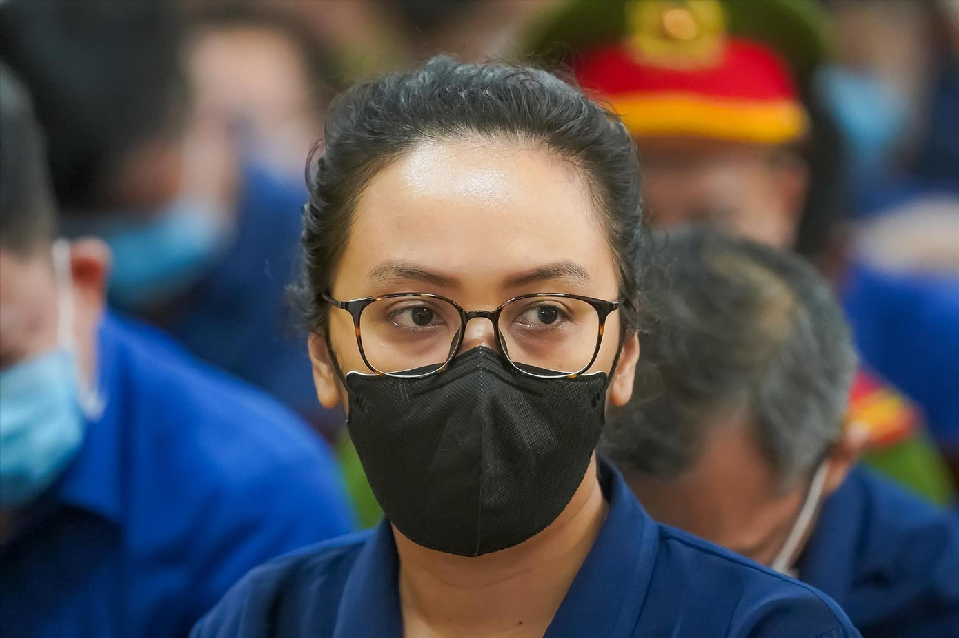 Bị cáo Trương Huệ Vân tại phiên tòa. Ảnh: PV