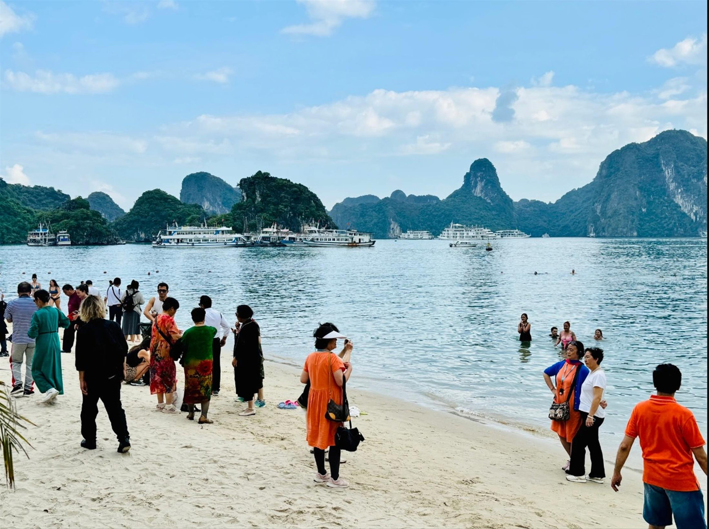 Du khách liên tục phàn nàn về việc không có sóng điện thoại khi tham quan vịnh Hạ Long