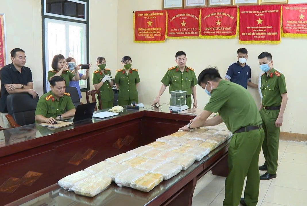 Lượng lớn ma tuý đã được cơ quan điều tra thu giữ trong đường dây ma túy xuyên quốc gia.