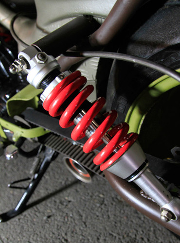 Honda Dream huyền thoại 'khoác áo' nhà binh ảnh 7