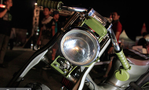 Honda Dream huyền thoại 'khoác áo' nhà binh ảnh 6