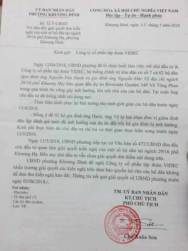 Sống cạnh công trình chung cư cao tầng, dân lo sợ sập nhà ảnh 7