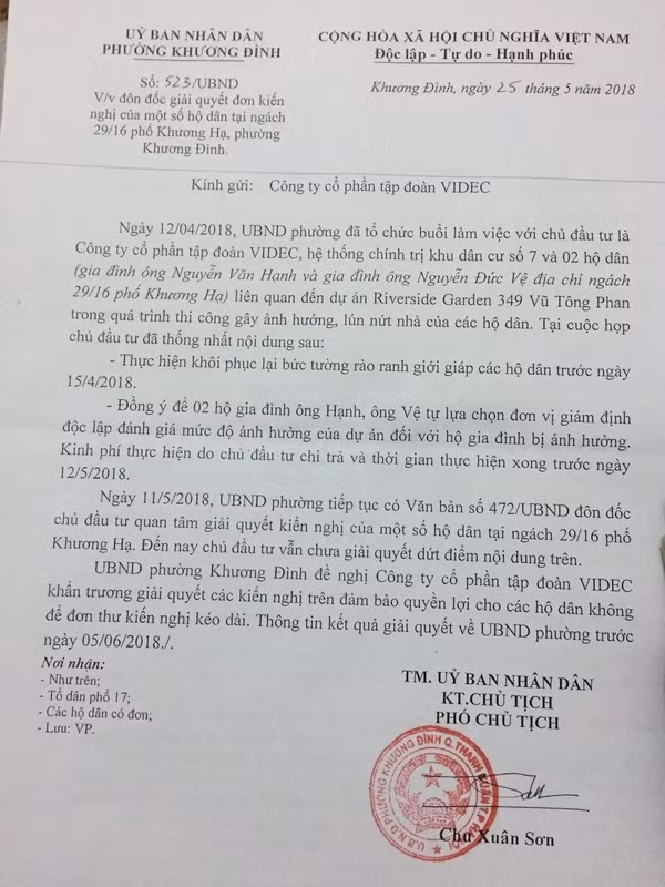 Sống cạnh công trình chung cư cao tầng, dân lo sợ sập nhà ảnh 7