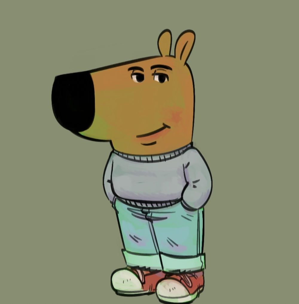 Meme &quot;chill guy&quot; làm mưa làm gió những ngày gần đây. (Ảnh: Instagram Philip Banks)