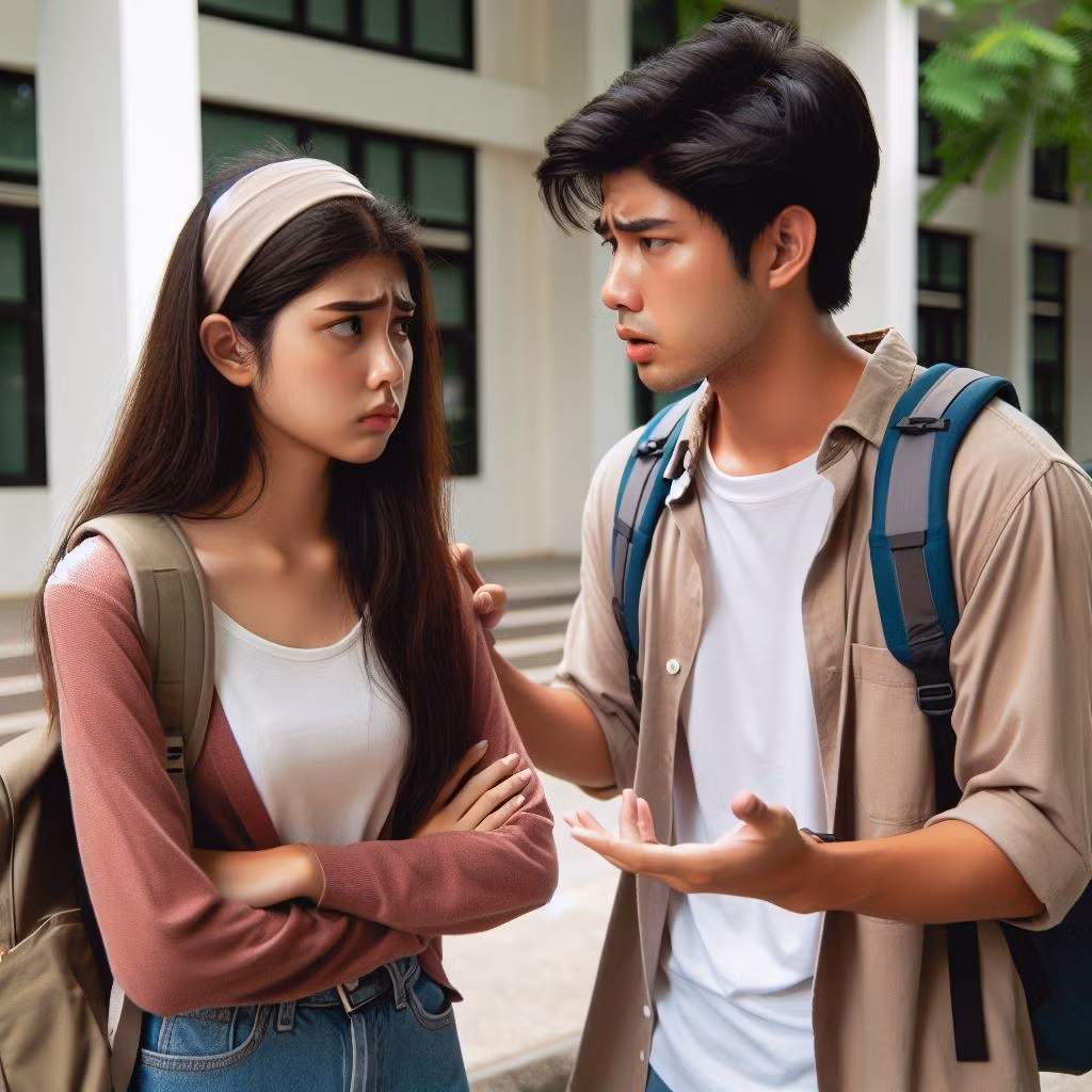 Yêu theo kiểu "lò vi sóng", nhiều bạn trẻ rơi vào vòng xoáy "hợp tan-tan hợp". (Ảnh minh họa bởi AI)