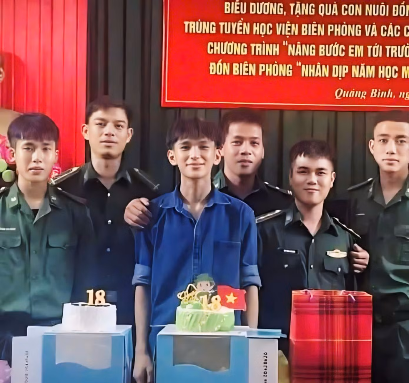 Nguyễn Anh Vũ là tân sinh viên Học viện Biên phòng.