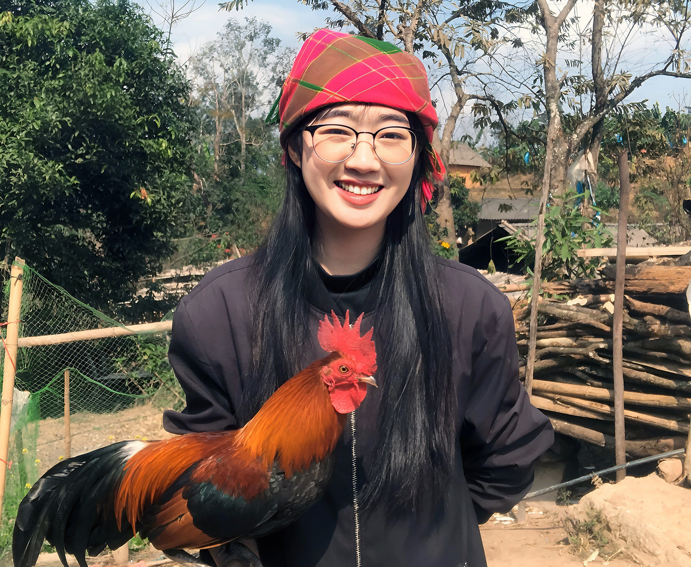 Phùng Thị Thúy khi còn ở trên bản.