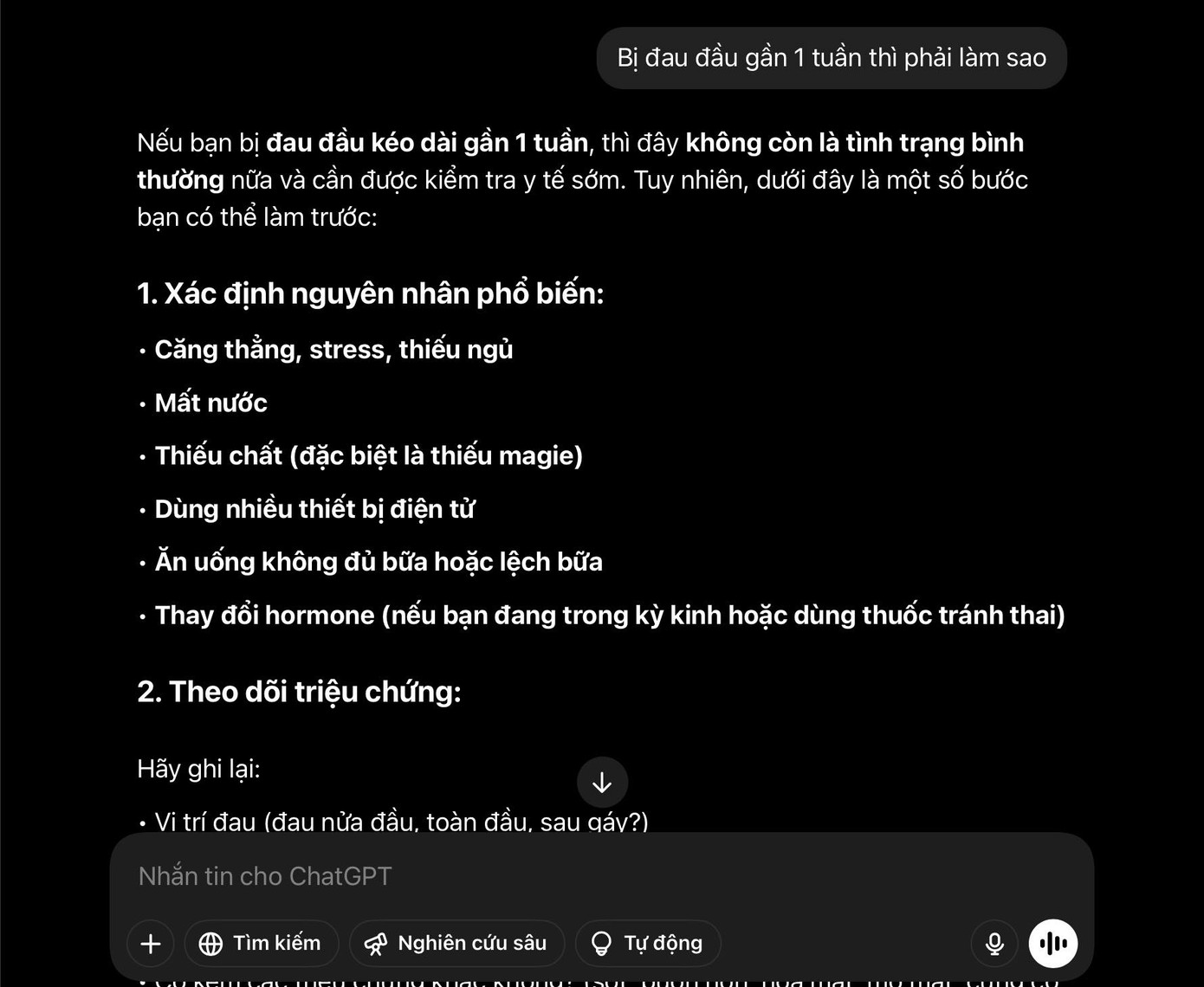 Không ít người trẻ hiện nay có thói quen nhờ ChatGPT giải đáp các thắc mắc về sức khỏe. (Ảnh minh họa) Không ít người trẻ hiện nay có thói quen nhờ ChatGPT giải đáp các thắc mắc về sức khỏe. (Ảnh minh họa)