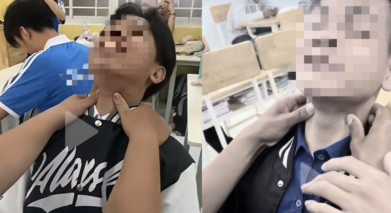 Nhiều bạn trẻ quay clip hưởng ứng trào lưu này. Nhiều bạn trẻ quay clip hưởng ứng trào lưu này.