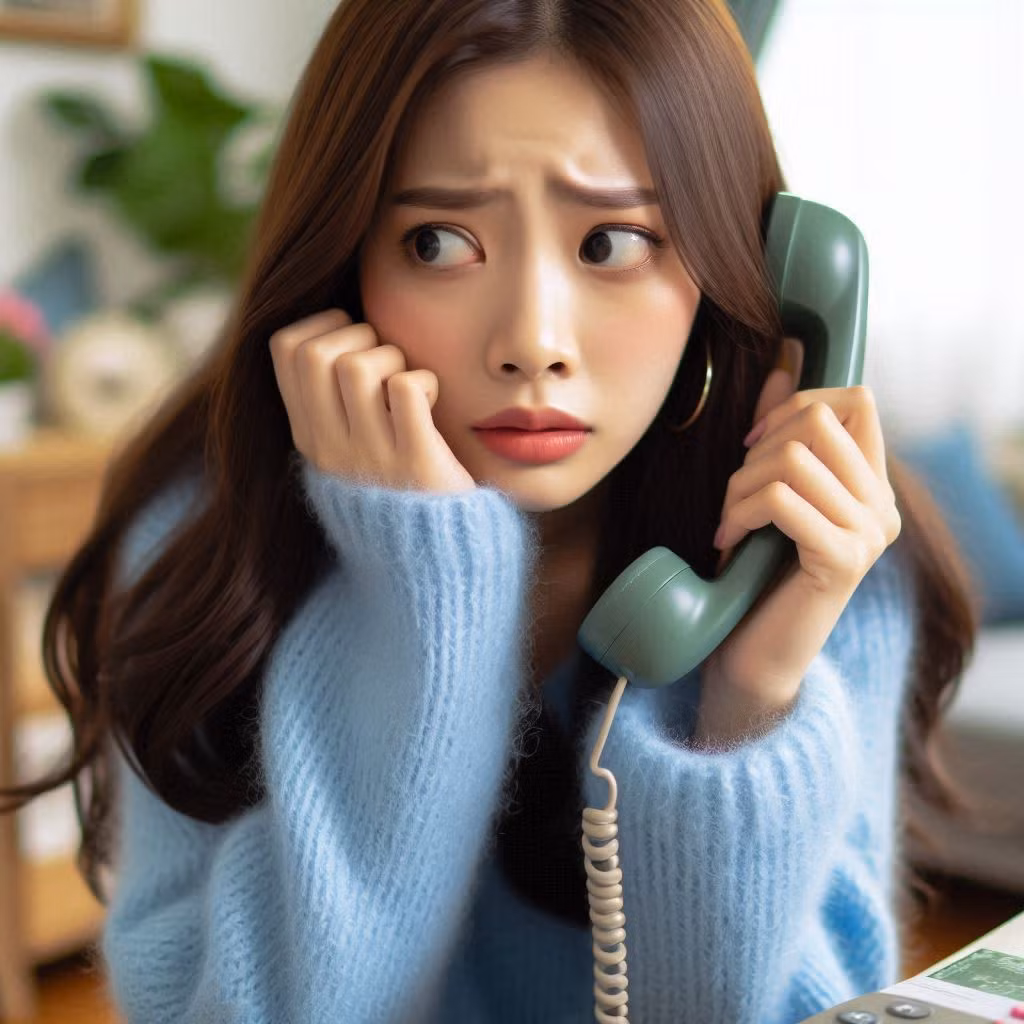 Nhiều bạn trẻ coi những cuộc gọi qua điện thoại như "cơn ác mộng". (Ảnh minh họa bởi AI) Nhiều bạn trẻ coi những cuộc gọi qua điện thoại như "cơn ác mộng". (Ảnh minh họa bởi AI)