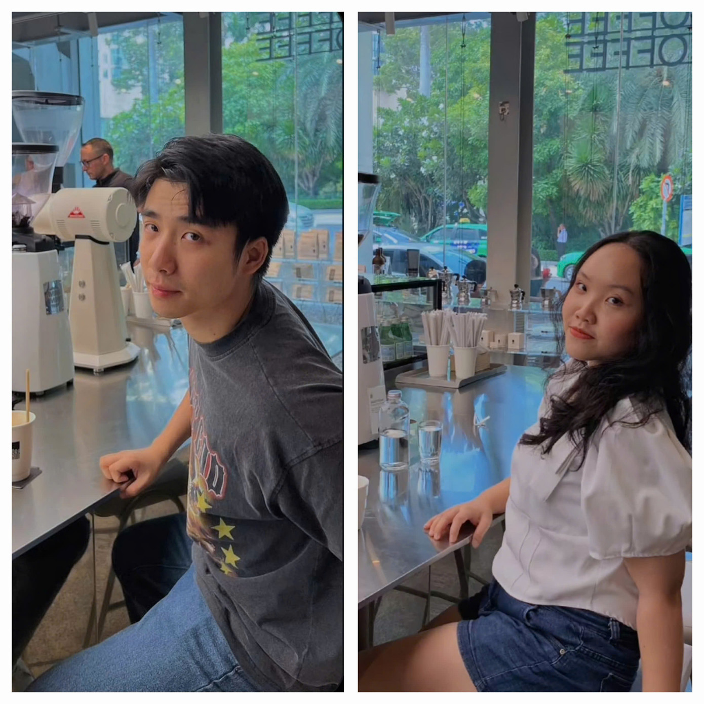 Một bạn trẻ check - in quán cà phê nơi thần tượng đã từng ghé (Ảnh: nhuuyy_d) Một bạn trẻ check - in quán cà phê nơi thần tượng đã từng ghé (Ảnh: nhuuyy_d)