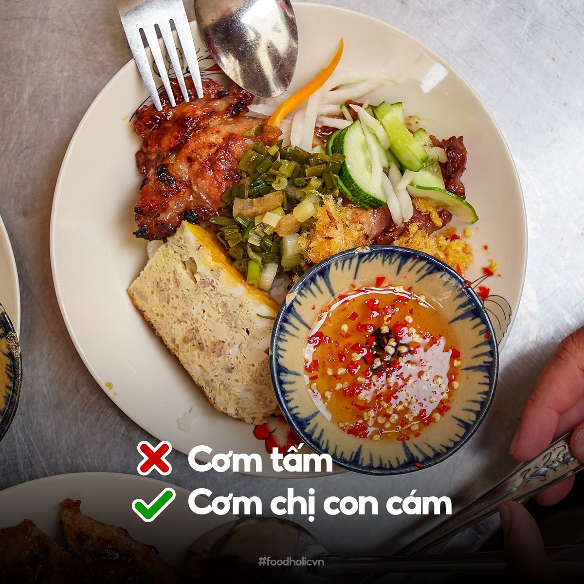 Một "biệt danh" mới gắn liền với truyện cổ tích dành cho món cơm tấm quen thuộc.