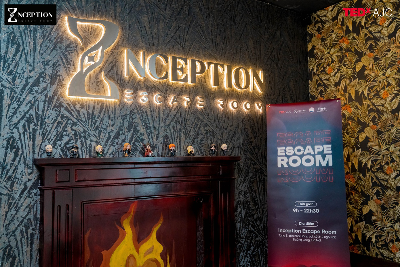 Sự kiện đồng hành “Escape room” nhằm thu hút sự quan tâm của công chúng. Sự kiện đồng hành “Escape room” nhằm thu hút sự quan tâm của công chúng.