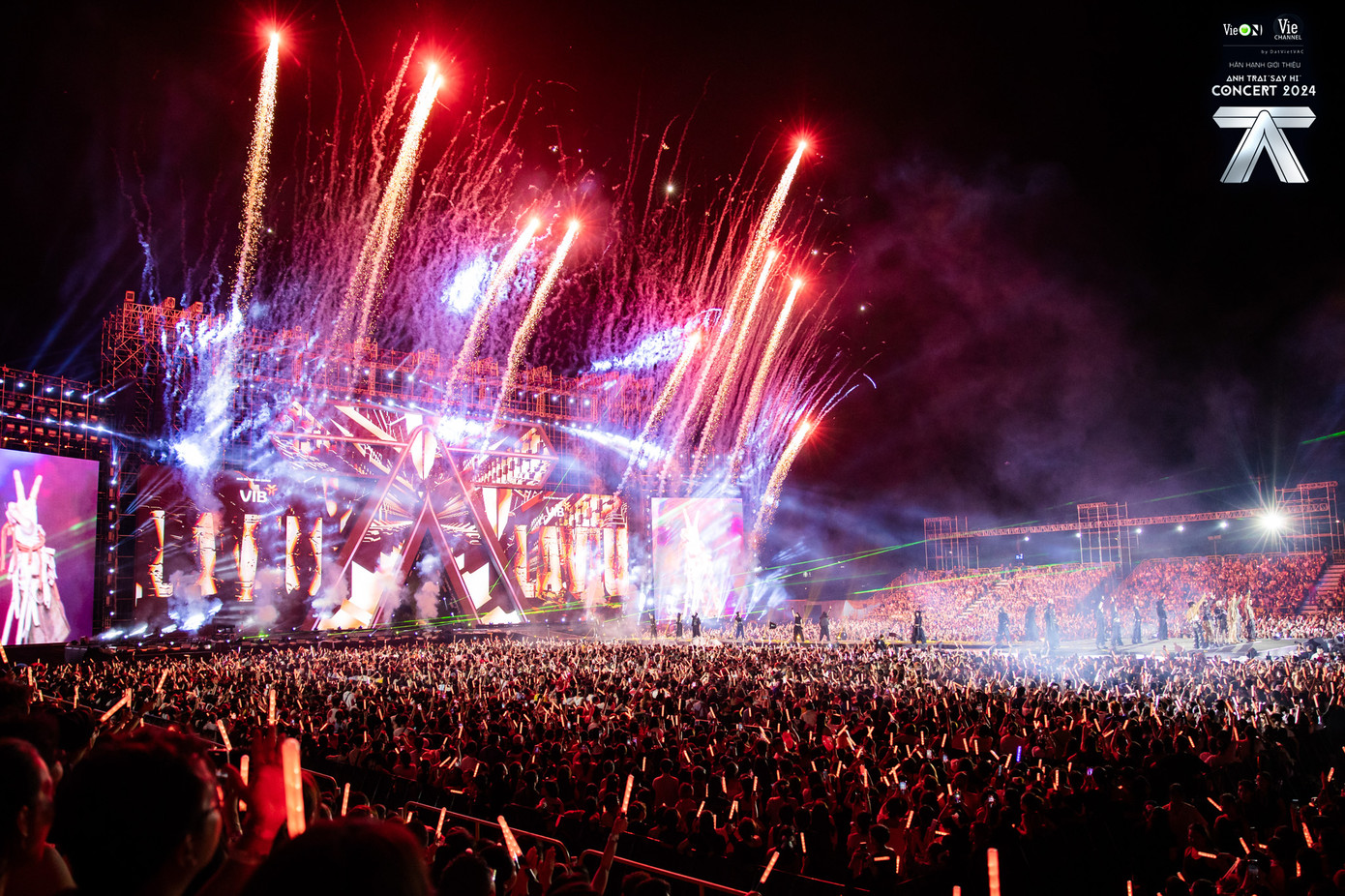 2 đêm concert Anh Trai "Say Hi" được khán giả đón nhận nồng nhiệt. (Nguồn ảnh: Fanpage Anh Trai Say Hi Vie Channel)