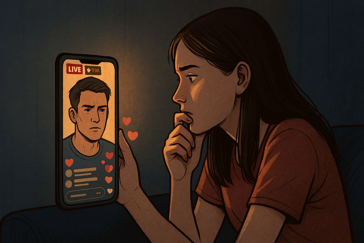 Thạc sĩ Nguyễn Nam Anh cho rằng người trẻ cần ưu tiên nội dung mang giá trị giáo dục, minh bạch nguồn tin và tránh xa các nội dung tiêu cực, giật gân. (Ảnh minh họa bởi AI)