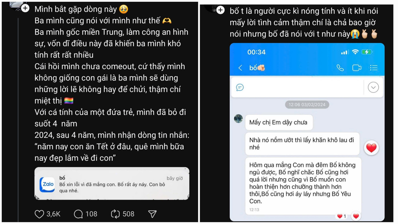 Dễ dàng bắt gặp những content 'chữa lành' trên Threads. (Ảnh chụp màn hình)