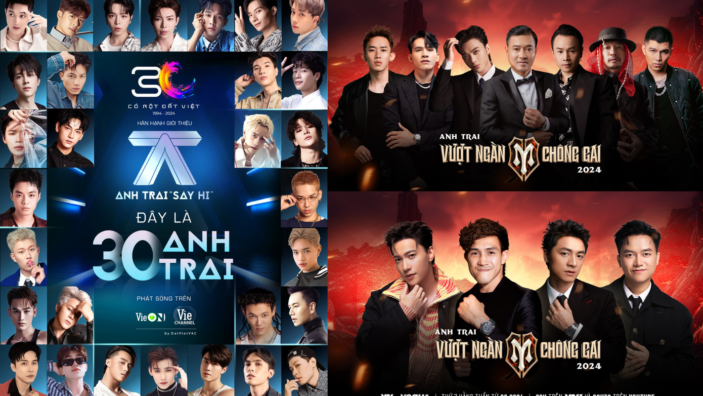 Tiến sĩ Phan Quang Anh kỳ vọng các show Anh Trai sẽ là bệ phóng góp phần cho sự hình thành một thế hệ nhân lực chuyên nghiệp trong ngành quản lý giải trí tại Việt Nam (Nguồn ảnh: Fanpage Anh Trai Vượt Ngàn Chông Gai, Fanpage Anh Trai Say Hi Vie Channel)