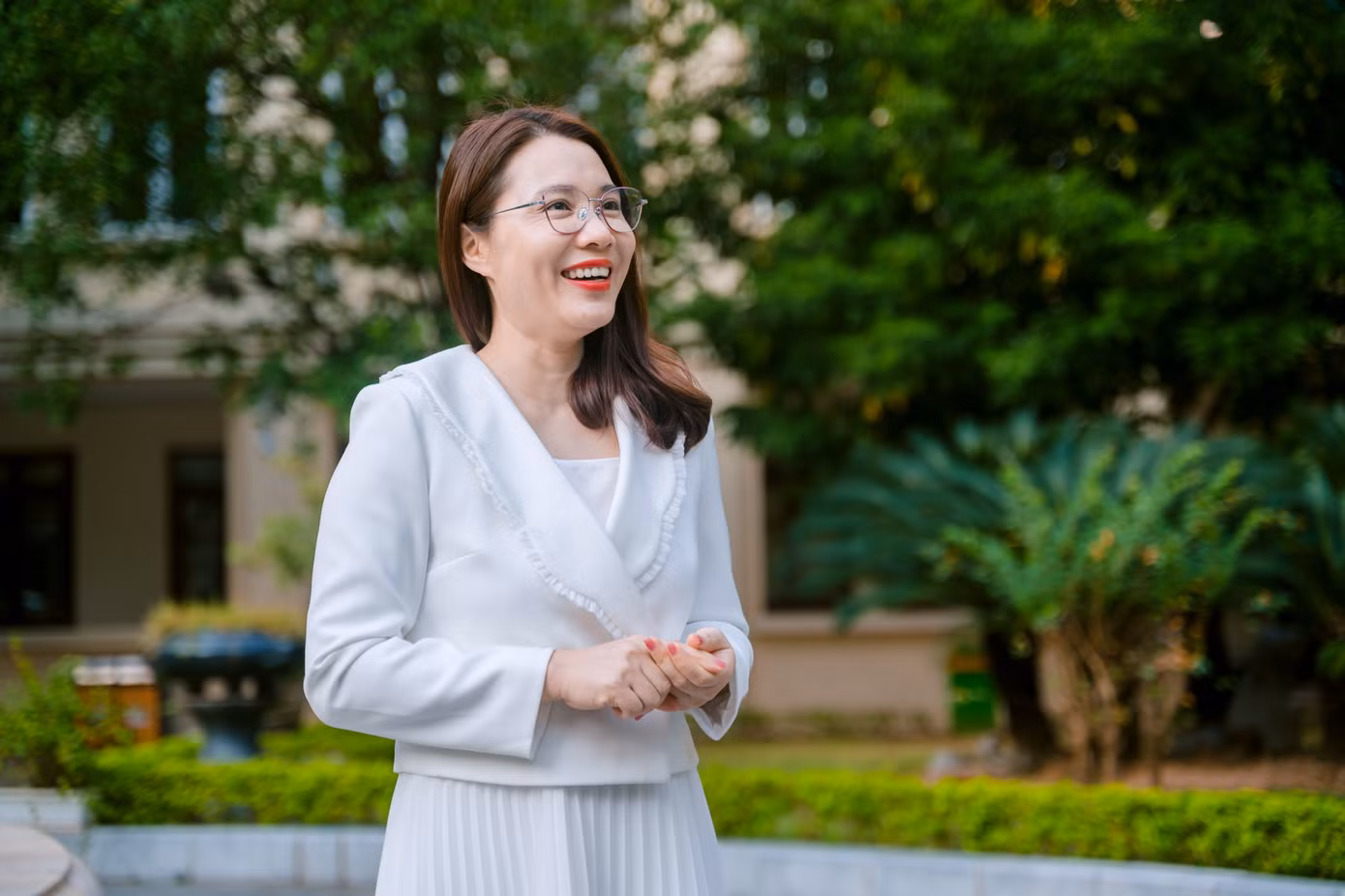 Tiến sĩ Lê Thu Hà cho biết, món quà lớn nhất mà bà muốn nhận được vào ngày 20/11 chính là sự trưởng thành, nỗ lực của sinh viên.
