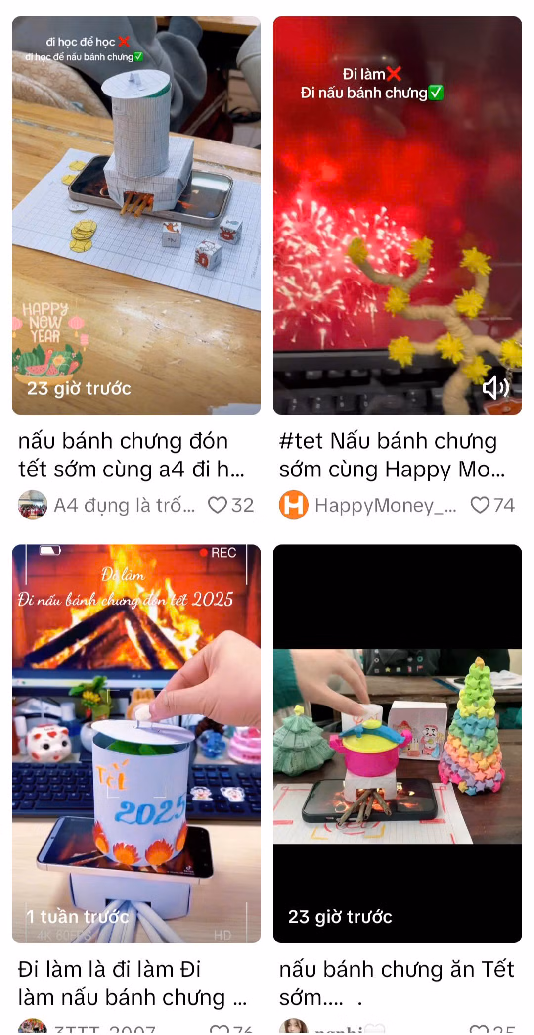 Trào lưu này đang "làm mưa làm gió" trên nền tảng TikTok (Ảnh chụp màn hình).