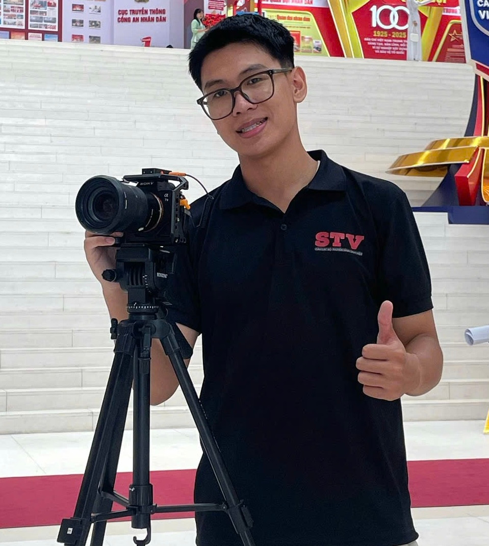 Quang Huy thể hiện sự lạc quan và tin tưởng vào những cơ hội phát triển mới.