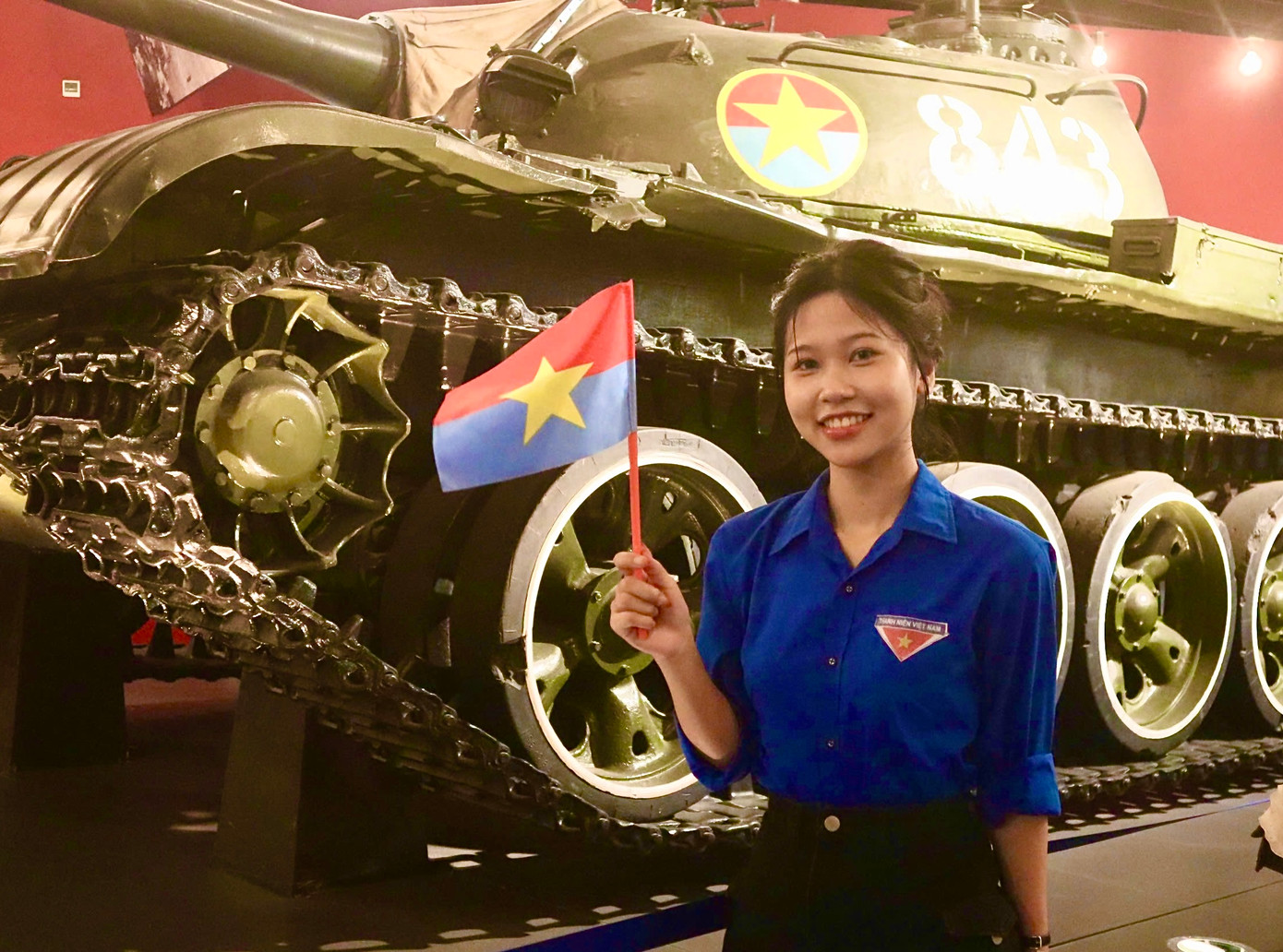 Ngọc Mai cảm nhận và biết ơn sâu sắc giá trị của hòa bình.